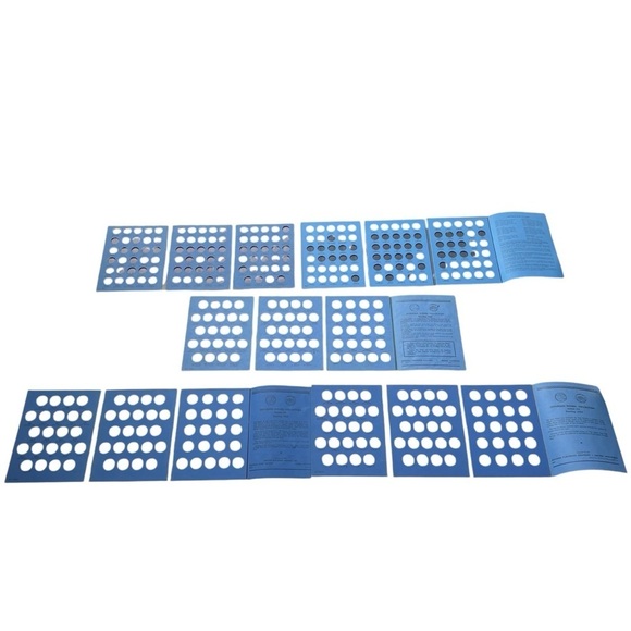 Lot Of 5 Blue Whitman Coin Collector Books Empty 9030 9009 9004 9039 - Picture 4 of 8